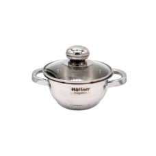 HOFFNER CRATITA INOX CU CAPAC 0.6L 12X5.5CM HF-4459